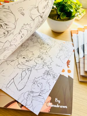 Image of Sketch! Fanzine [Yellow, Green, Red, Blue)