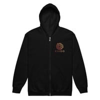 Image 2 of Unisex Heavy Blend Zip Hoodie | Gildan 18600 | Logo + Name