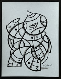 Image 1 of Ink & Brush Sketch Z