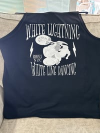 Image 2 of WL Tank top   WL black Medium thru 2X  Logo on front , FXR design on back  