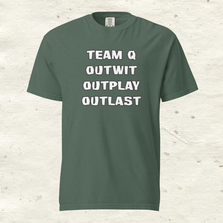Team Q OOO Comfort Colors T-Shirt Image 5