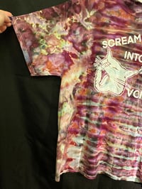Image 2 of XL Scream Into The Void Tie Dye Shirt 