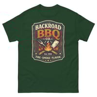 Image 4 of Backroad BBQ Co Unisex T-Shirt Smokehouse Grill Graphic Tee