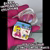 Image 3 of Barbie & Hello Kitty Dab Container