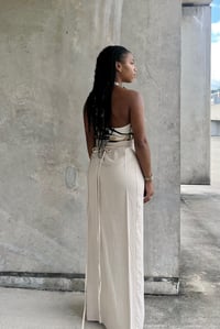 Image 5 of LES MAXI WRAP SKIRT