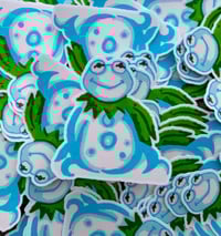 Kermit Snowman Sticker