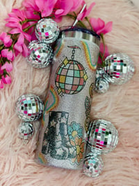 Image 3 of Funkytown Glitter Tumbler