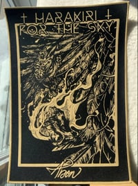 Image 3 of Harakiri For The Sky - Arson BACKPATCH