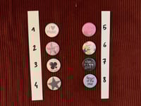 Image 2 of cool girl buttons 