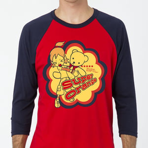 PREORDER: sticker slappin' raglan tee