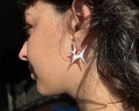Image 4 of Silver Starseed Earrings - made to order