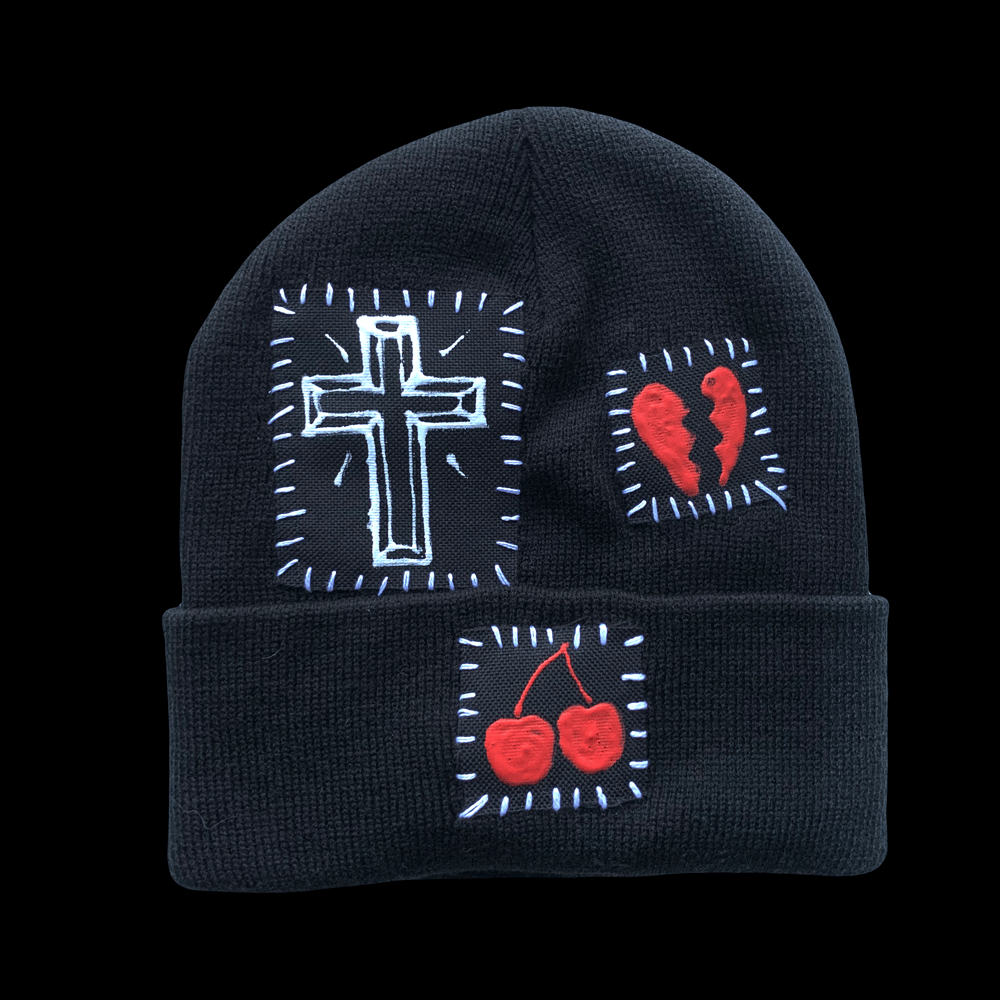 Image of Patchwork beanie