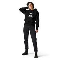 Image 4 of Unisex Hoodie Black