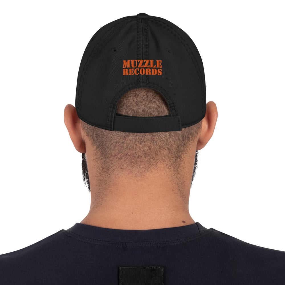ORANGE MUZZLE RECORDS Distressed Dad Hat