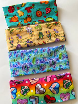 Image of Naughty adult print headbands 