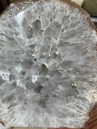 Image 8 of Large Agate Base Cut Display Piece #2637