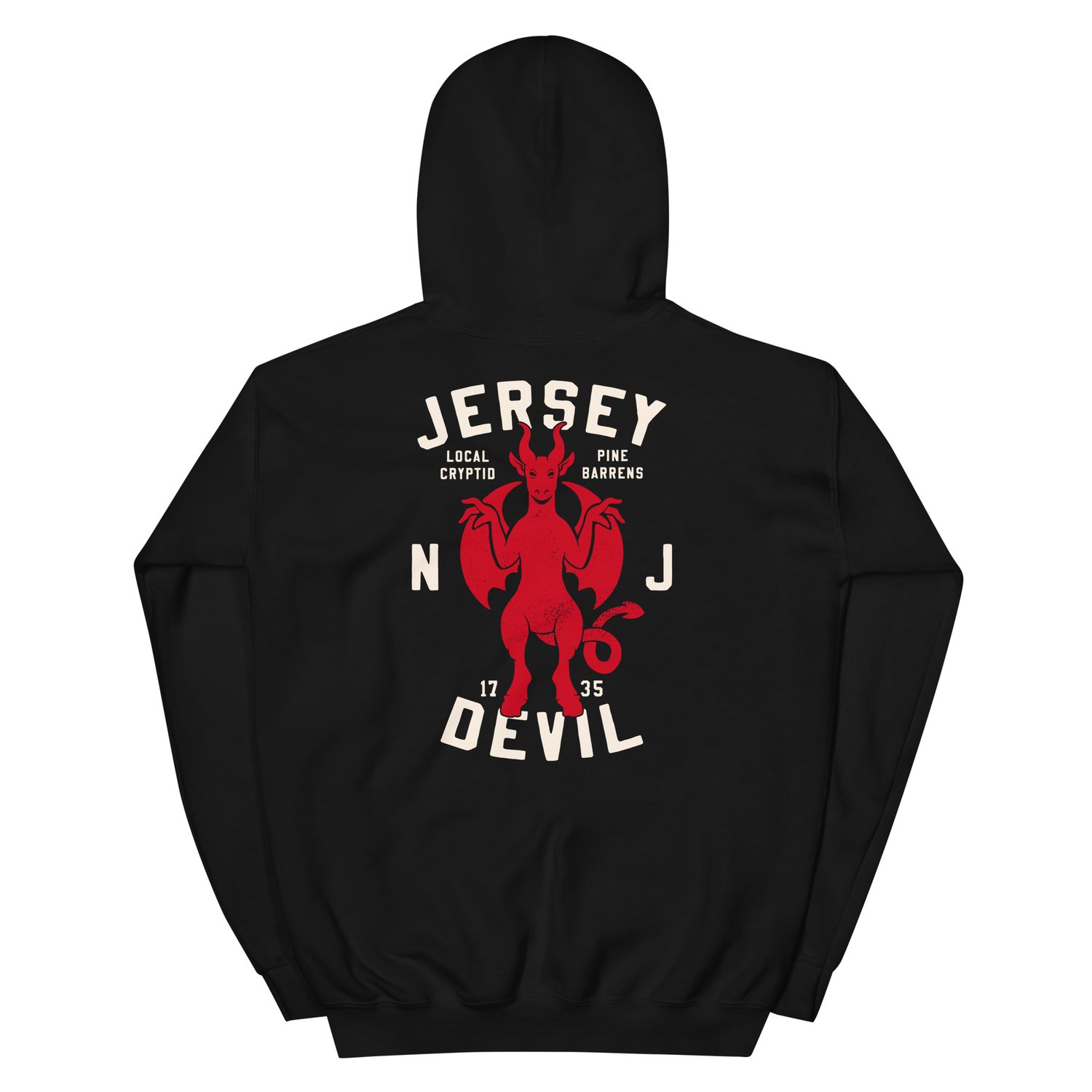 Image of Jersey Devil hoodie v2