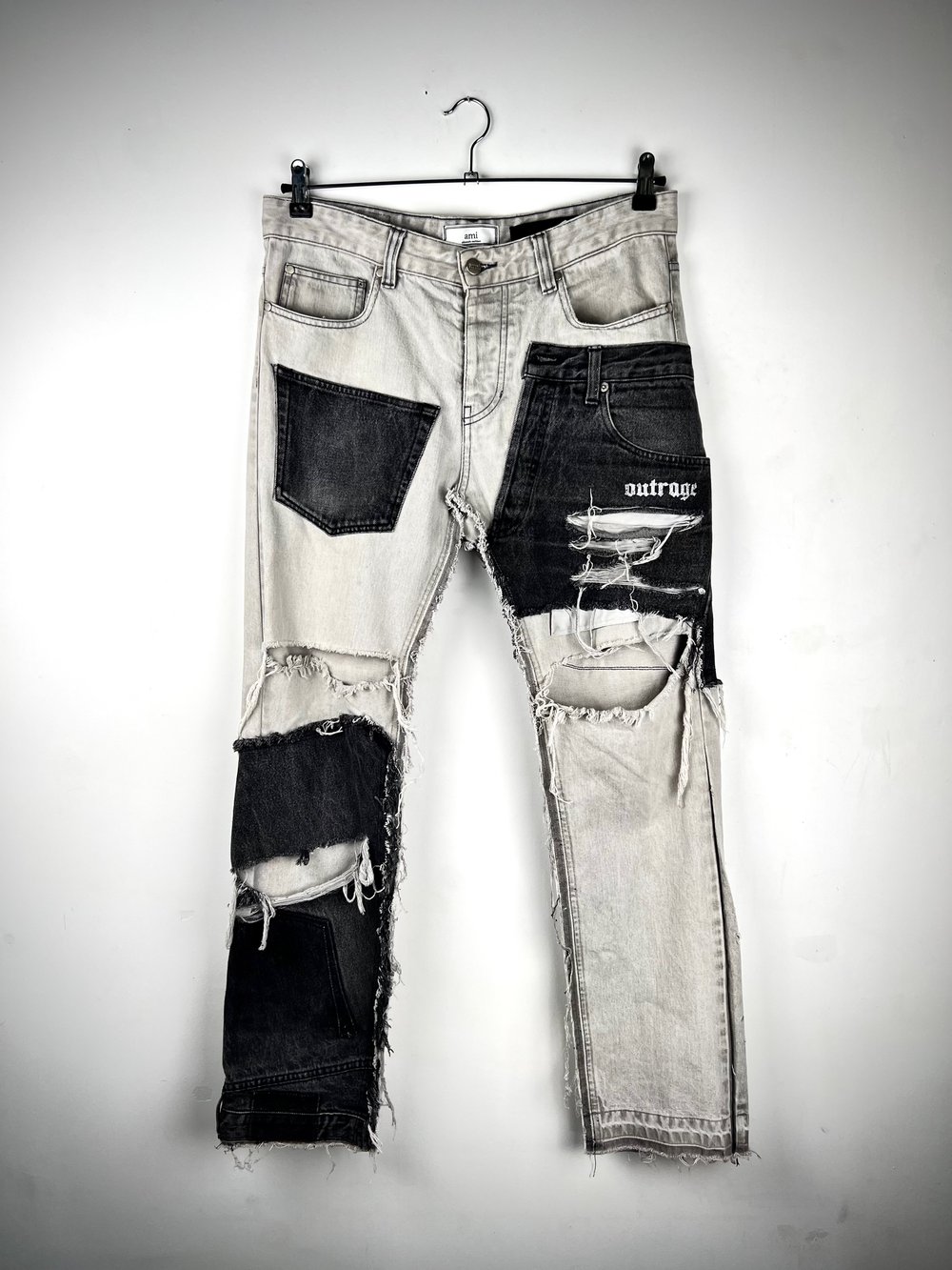 Ami reworked denim