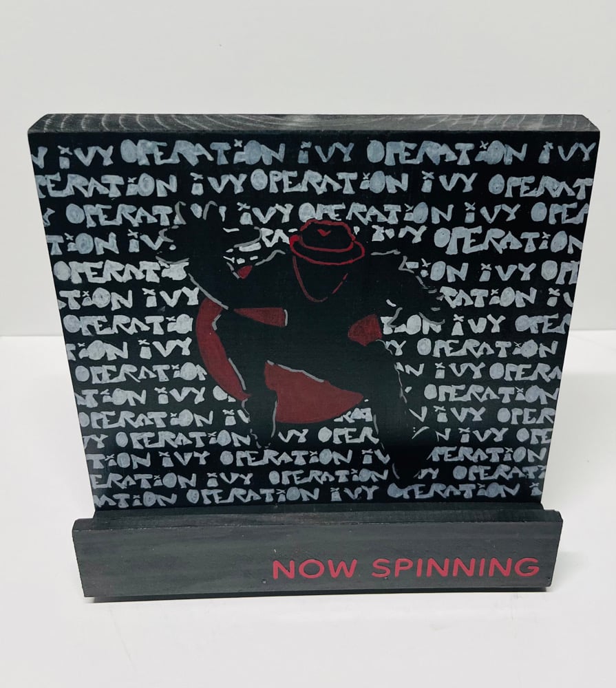 Image of Custom vinyl display stand
