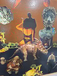 Image 3 of "What a lovely evening" original collage 