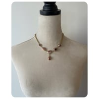 Image 4 of The Oracle Necklace - Cantera Opals and Solid Brass 