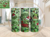 Grinchmas Vibes Tumbler 