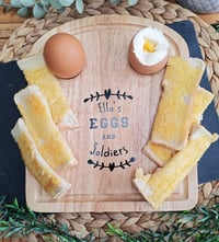 Image 4 of Egg & Soldiers board 