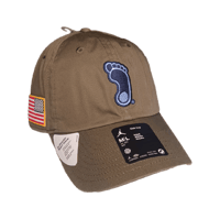 Image 1 of Nike Air Jordan North Carolina Tar Heels Hat Cap Military Green M/L Adjustable