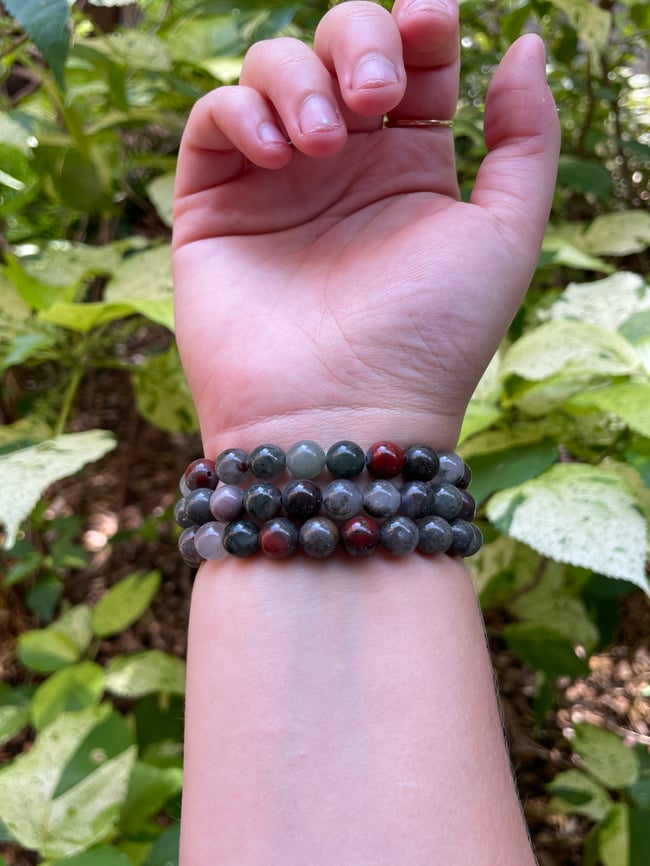 Bloodstone Healing Bracelet 