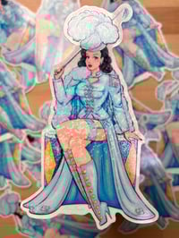 Image 5 of Glamour gals vinyl stickers/ a set of 5