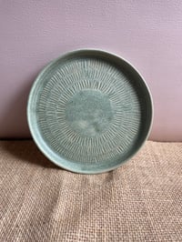 Image 1 of small plate green