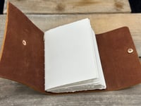 Image 5 of Medium Leather French Link Blank Book