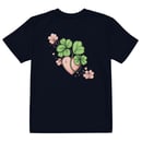 Image 5 of Lucky Organic Embroidered front -cotton kids t-shirt