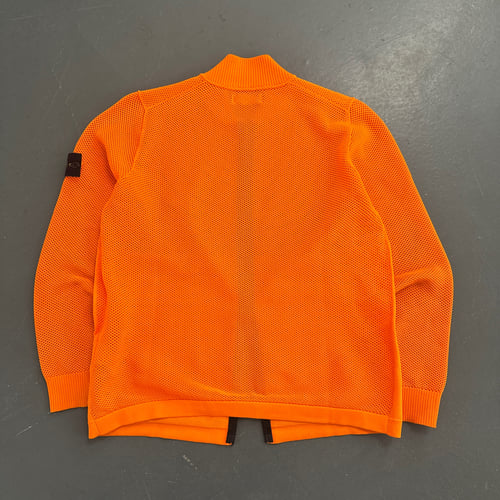 Image of SS 2019 Stone Island mesh zip up, size XL
