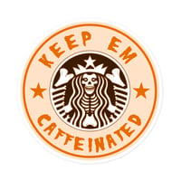 Image 3 of Caffeinated Sticker 