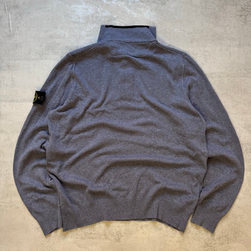 Image of Stone Island 1/4 Button, size large