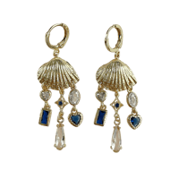 Gold Shell Dangles 2