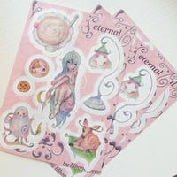 Image 2 of eternal sticker sheet