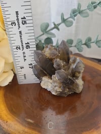 Image 6 of Black Smoky Quartz Small Crystal Cluster 4 Styles