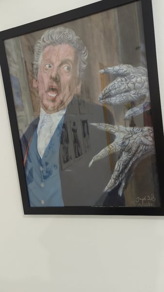 Image of Pastel drawing by Joseph Silver - Dr.Who #4