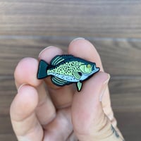 Crappie Enamel Pin