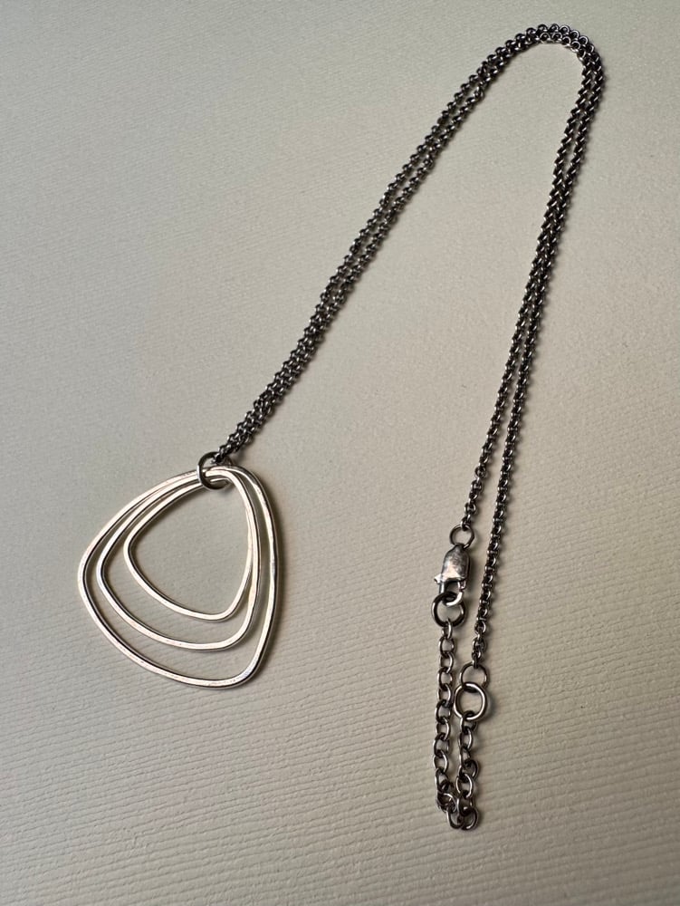 Image of Tri Hoop Necklace