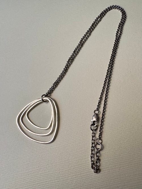 Image of Tri Hoop Necklace