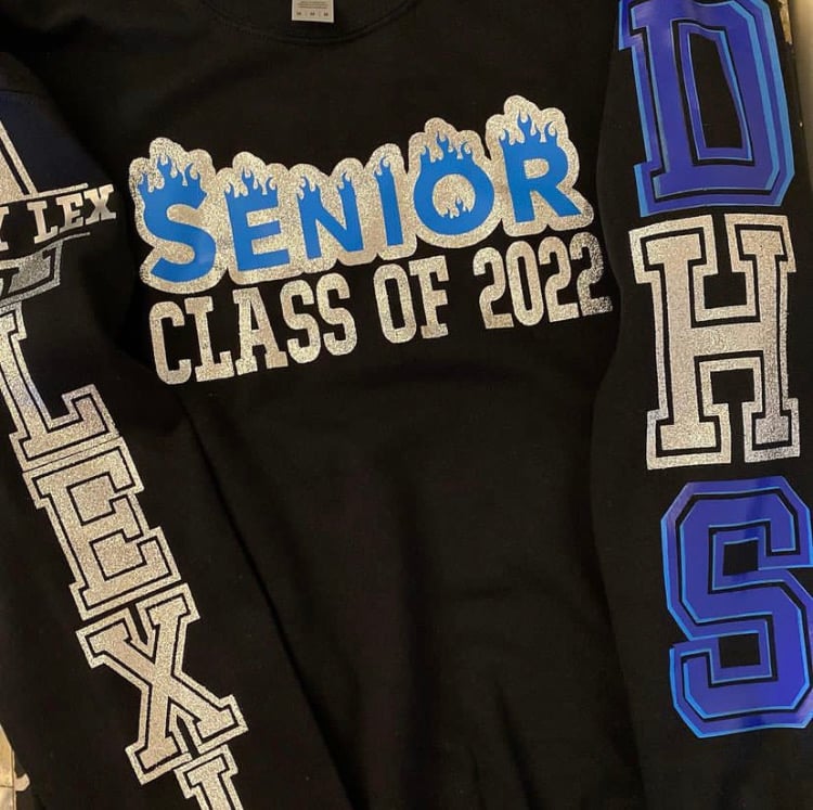 Image of Custom Senior Sweat Jacket 