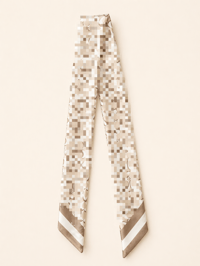 Purse Scarf Coach Tan