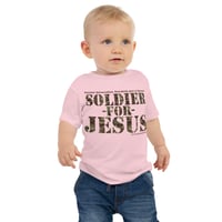 Image 2 of Soldier For Jesus Baby Jersey Short Sleeve Tee