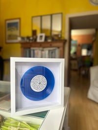 Image 1 of Dermot Kennedy : Giants, framed 7” blue translucent vinyl record, limited edition