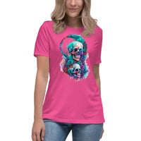 Image 5 of Watercolor skull 1 Women's Relaxed T-Shirt