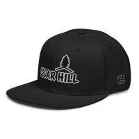 Image 3 of Cedar Hill (Whte/Blck) Snapback Hat