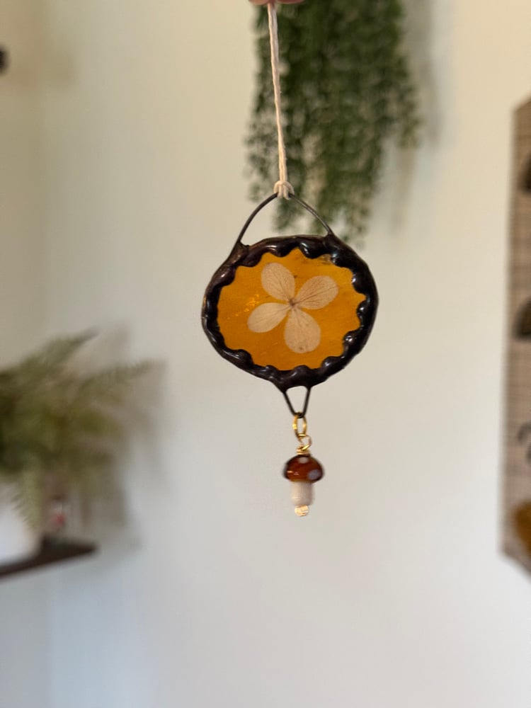 teeny mini pressed flower